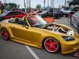 Custom Yellow Honda S2000 with Full Widebody Kit