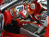 Full Fiberglass Interior in Toyota Celica Show Car