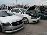 Audis at Hot Import Nights Nightshift in Bridgeview, IL