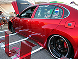 Red Widebody Lexus GS400 in Chicago