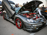 Grey 3G Mitsubishi Eclipse with Vertical Doors