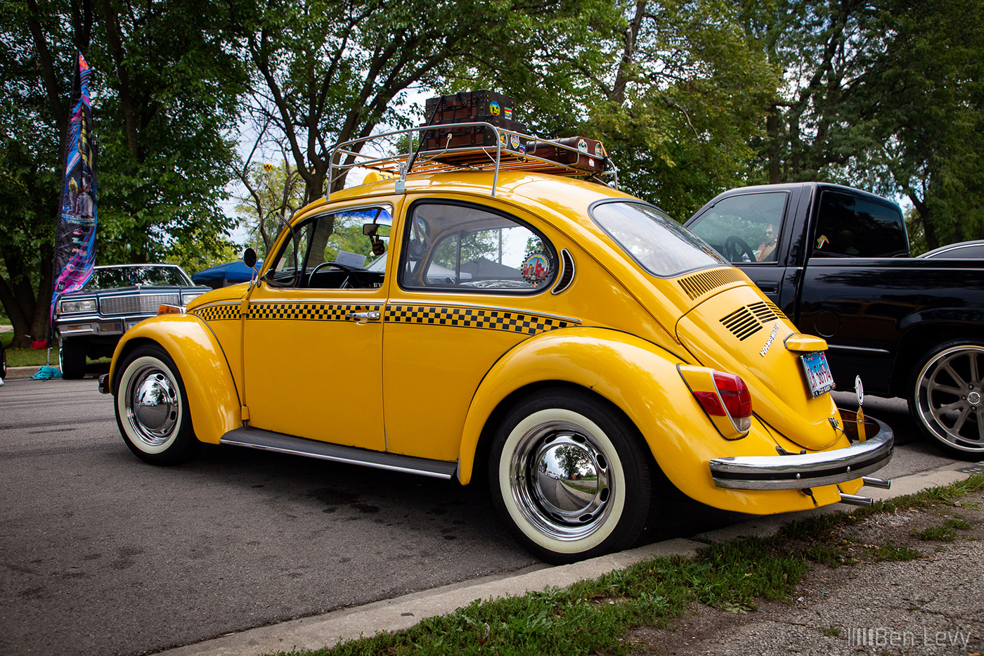 Yellow Taxi Volkswagen Beetle