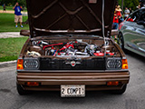 Front of Brown 1982 Toyota Corolla Wagon