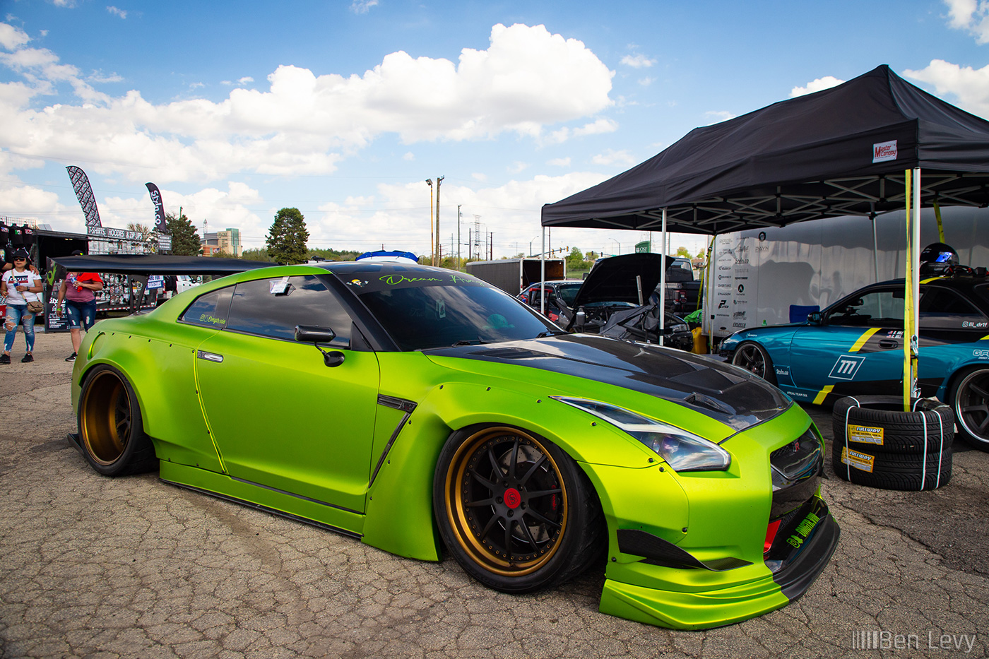 Widebody R35 Nissan GT-R at Import Face Off