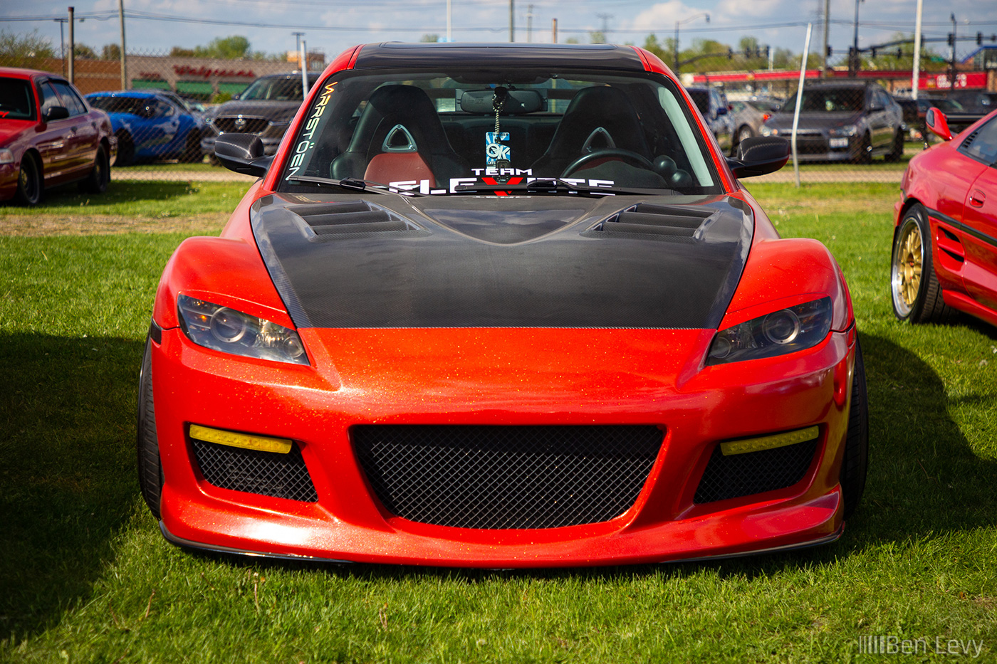 Front of Mazda RX-8 at Import Face Off