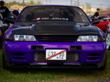 Front of Purple Skyline GT-R at IFO