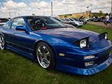 Blue 1992 Nissan 180SX
