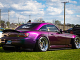 Purple Wrap and Work Meisters on Honda S2000