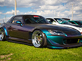 Color Shifting Wrap on Honda S2000 at IFO in Rockford, IL