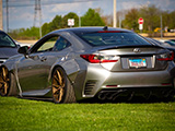 Widebody Lexus RC350 F Sport at Import Face-Off in Rockford