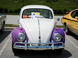 1962 Volkswagen Beetle with Purple Fenders