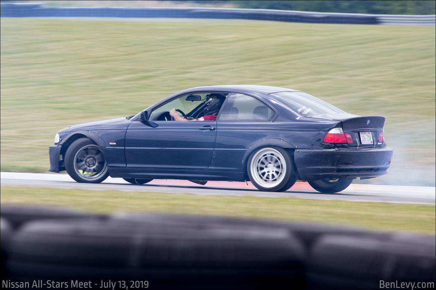 BMW 3-Series drifting