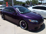 Purple Toyota Camry