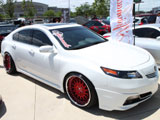 Acura TL on Red AG Wheels