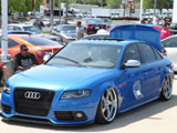 Blue Audi S4