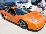 Orange Acura NSX with ADVAN Racing RG? Wheels