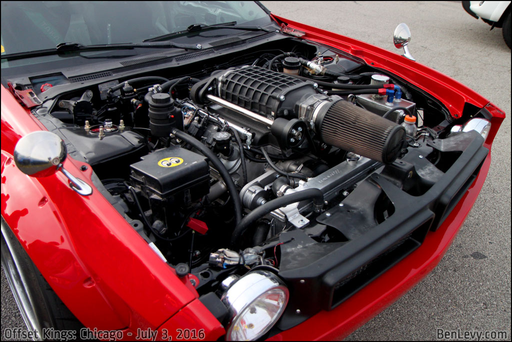 Supercharged LS2 V8 in Risky Devil’s Boss S14 240SX