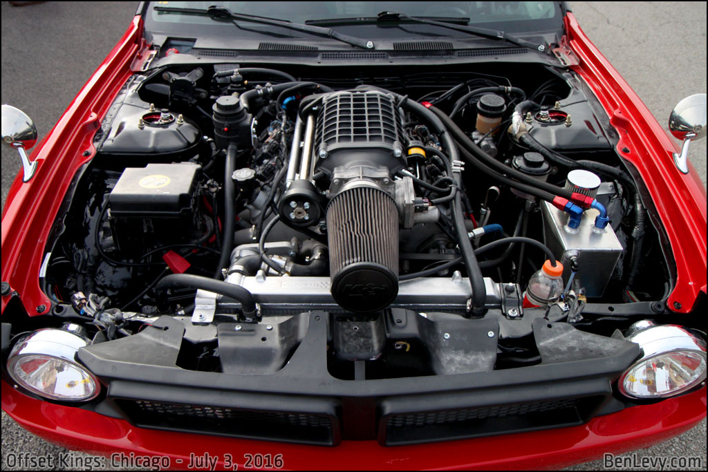 Supercharged LS2 V8 in S14 240SX