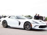 White Dodge Viper at Autobahn Country Club