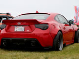 Smoked Taillights on Red Scion FR-S