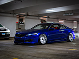 Blue Accord Coupe