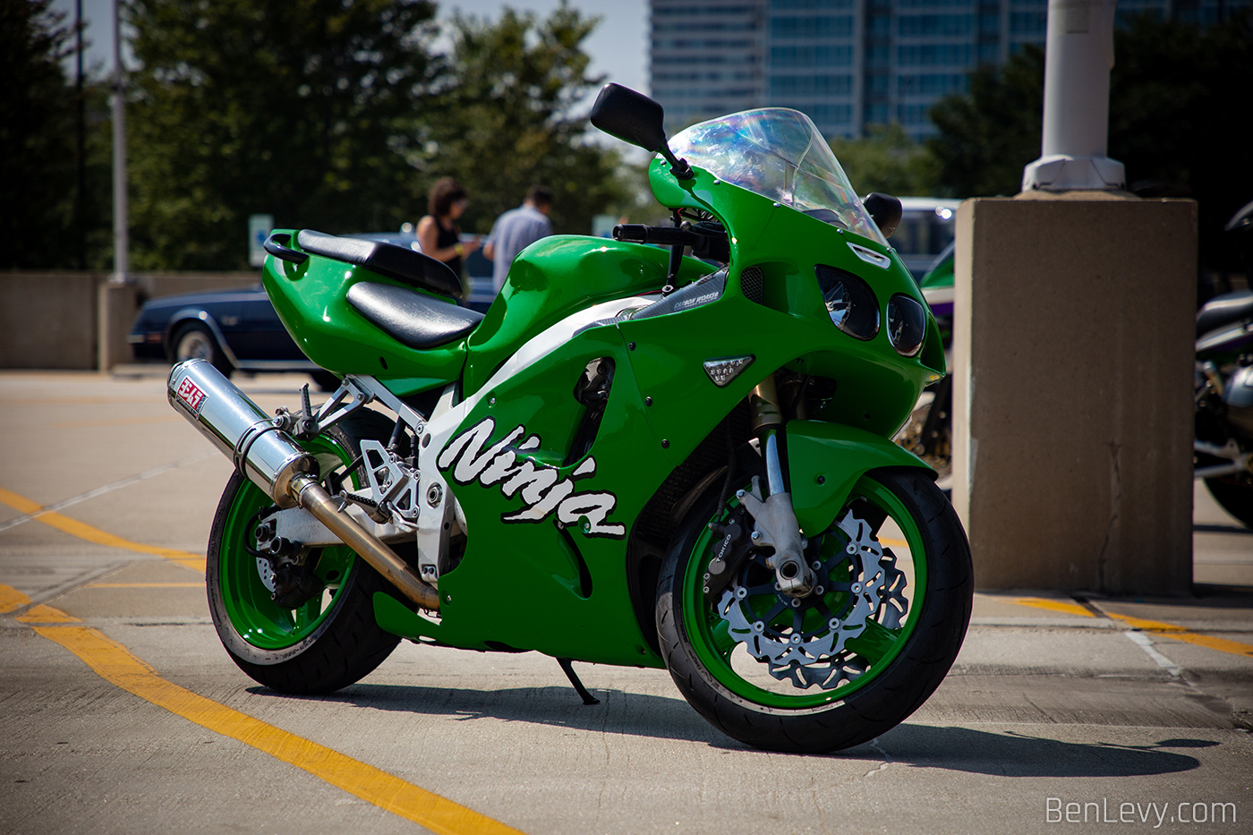 Green Kawasaki Ninja