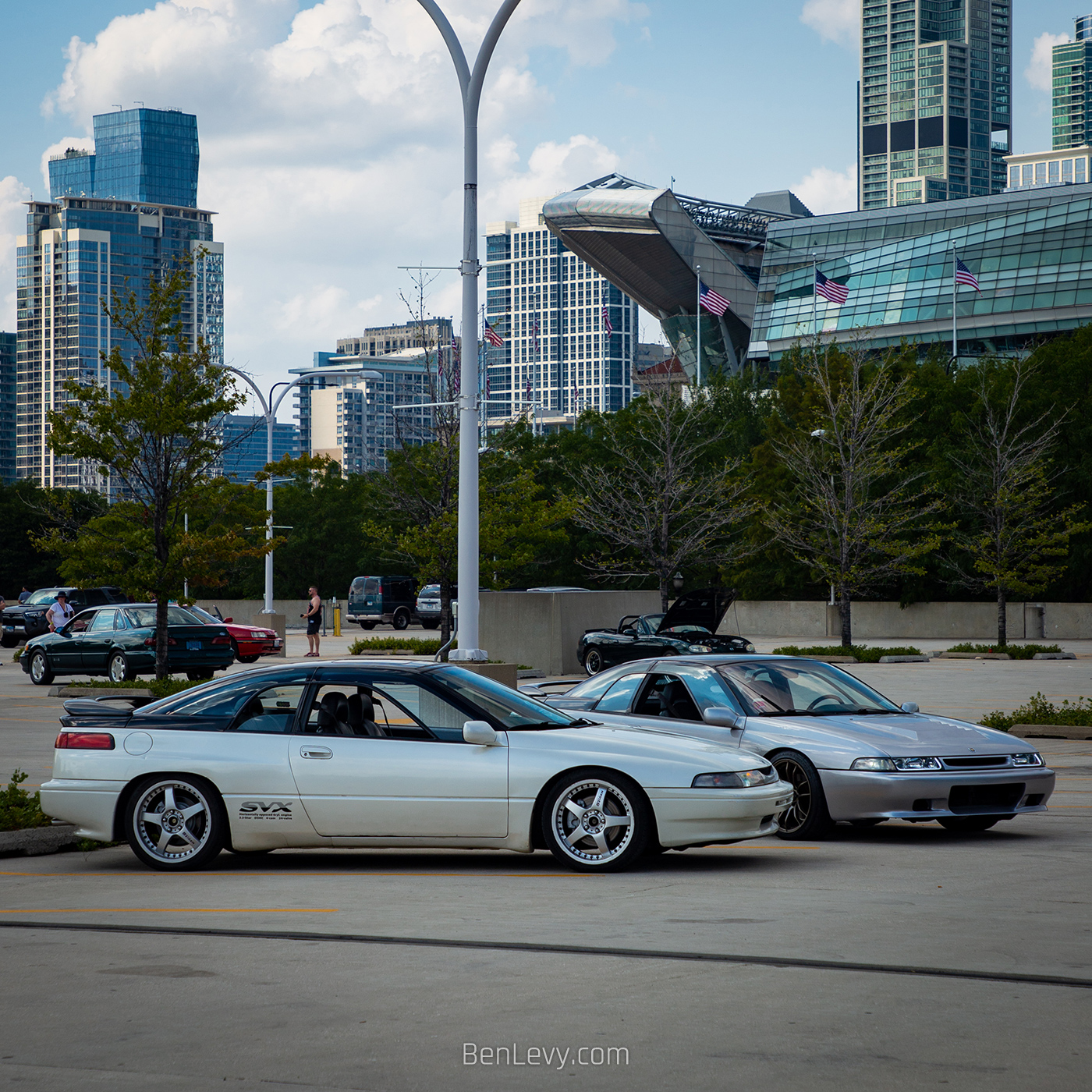 Subaru SVX at 90s Car Show in Chicago