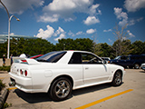 White Nissan Skyline GT-R at RADwood