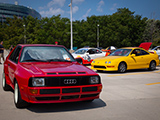 Audi Sport Quattro and Acura Integra Type-R
