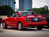 Red Supercharged Toyota MR2