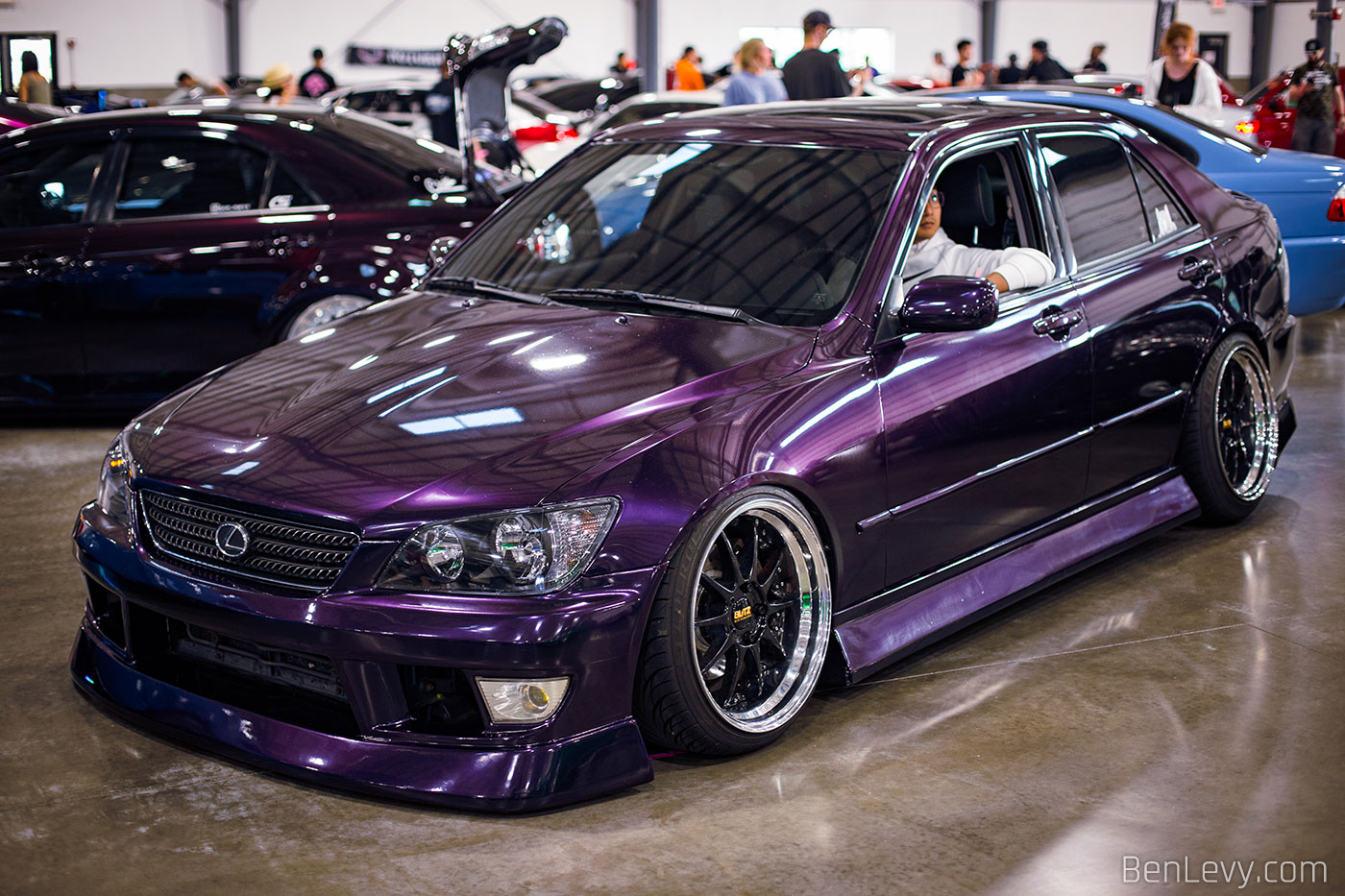 Purple Paint on Lexus IS300