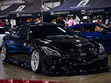 Black Infiniti G37 Coupe