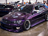 Purple Paint on Lexus IS300