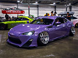 Crazy Camber on Purple Scion FR-S