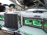 Green LEDs in Mercury Cougar headlights