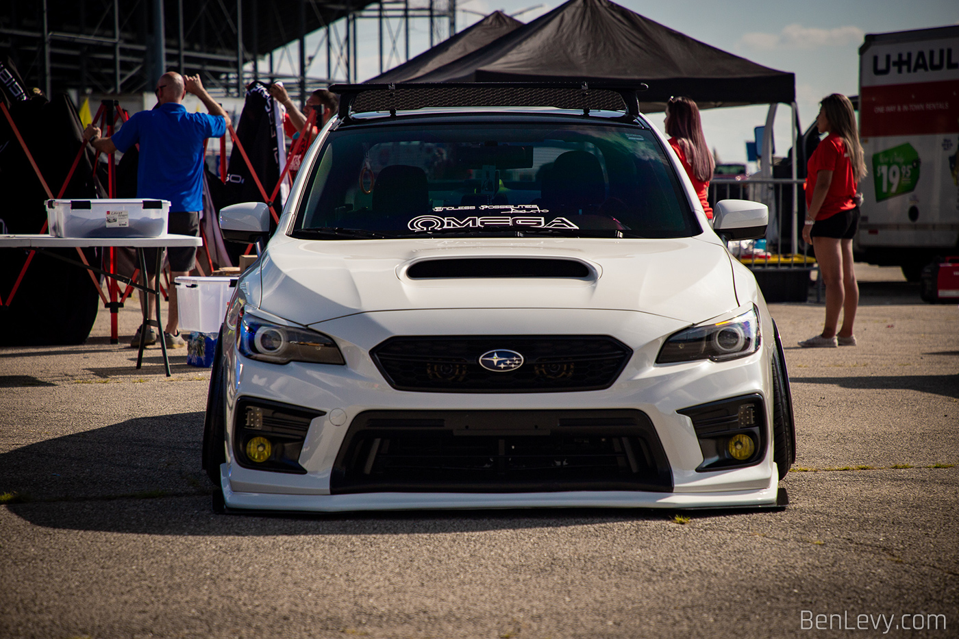 Front End of Bagged WRX