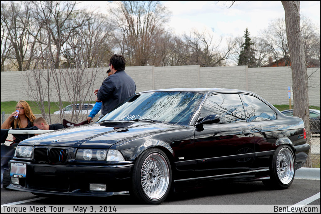 Black E36 BMW M3