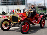 Red 1914 Ford Speedster