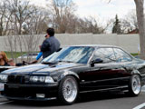 Black E36 BMW M3