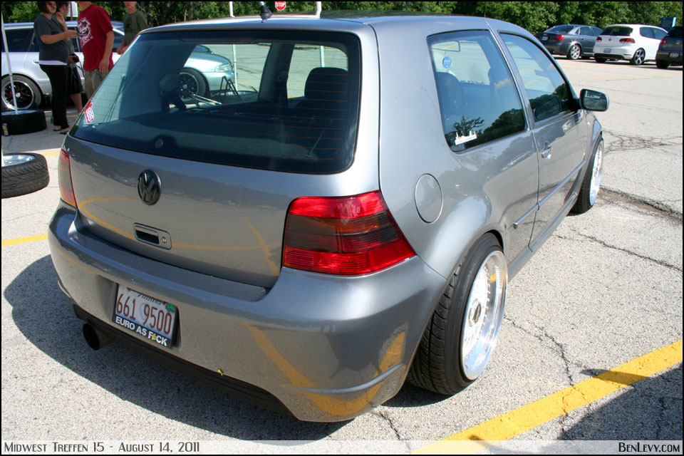 Grey VW GTI