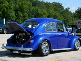 Blue VW Bug