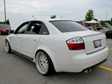 White Audi S4