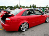 Red Audi A4
