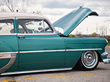 Green 1954 Chevy Bel-Air
