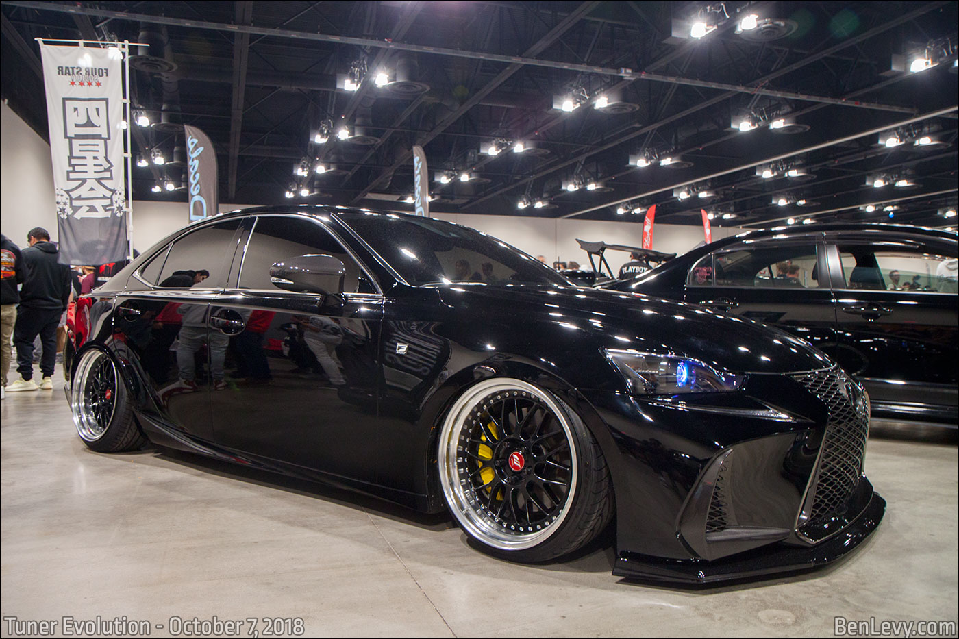 Black Lexus IS
