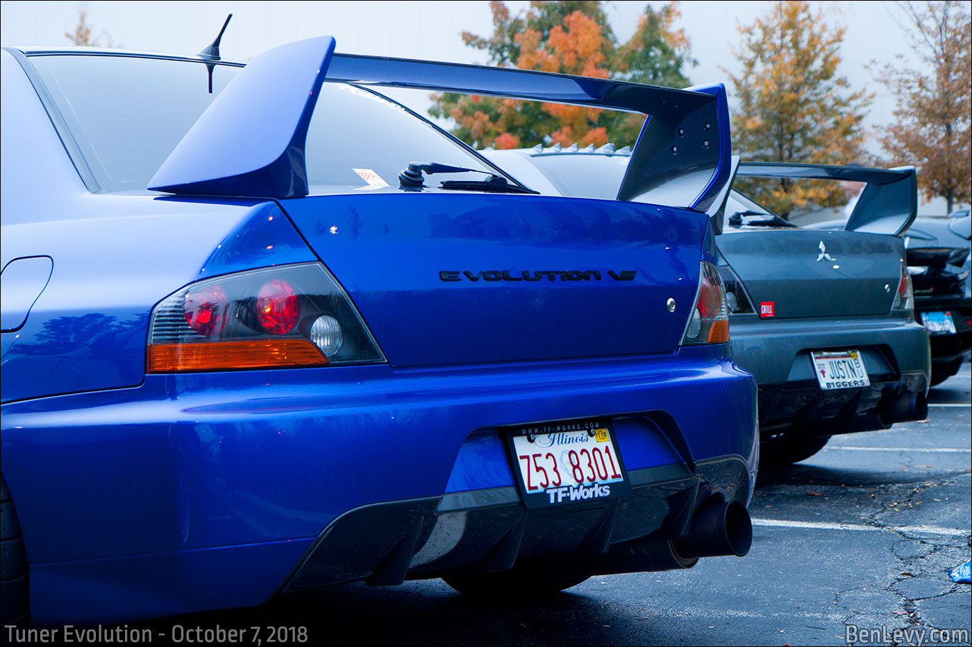 Lancer Evolution VIII tails