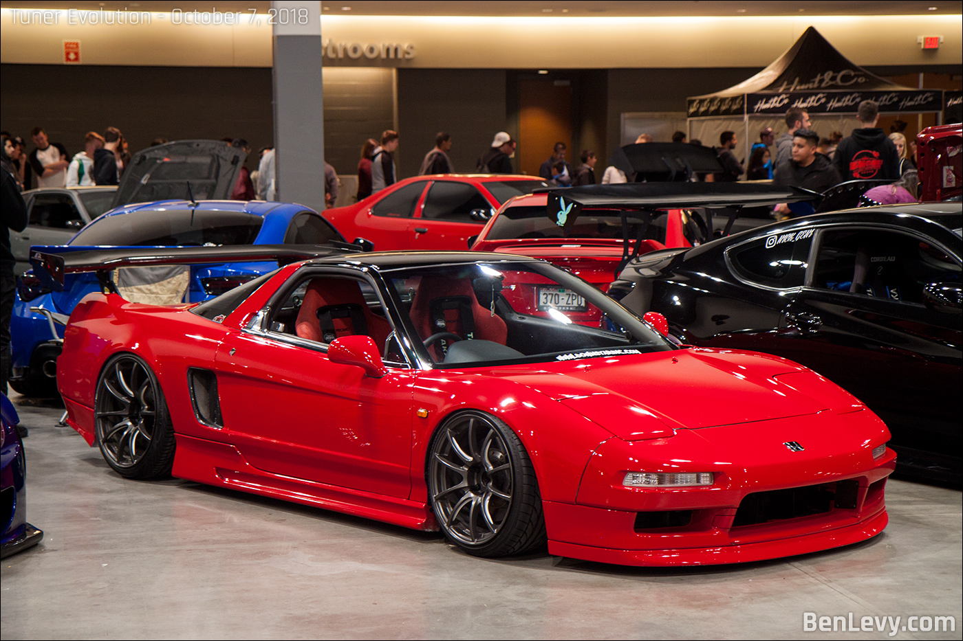 Red Honda NSX