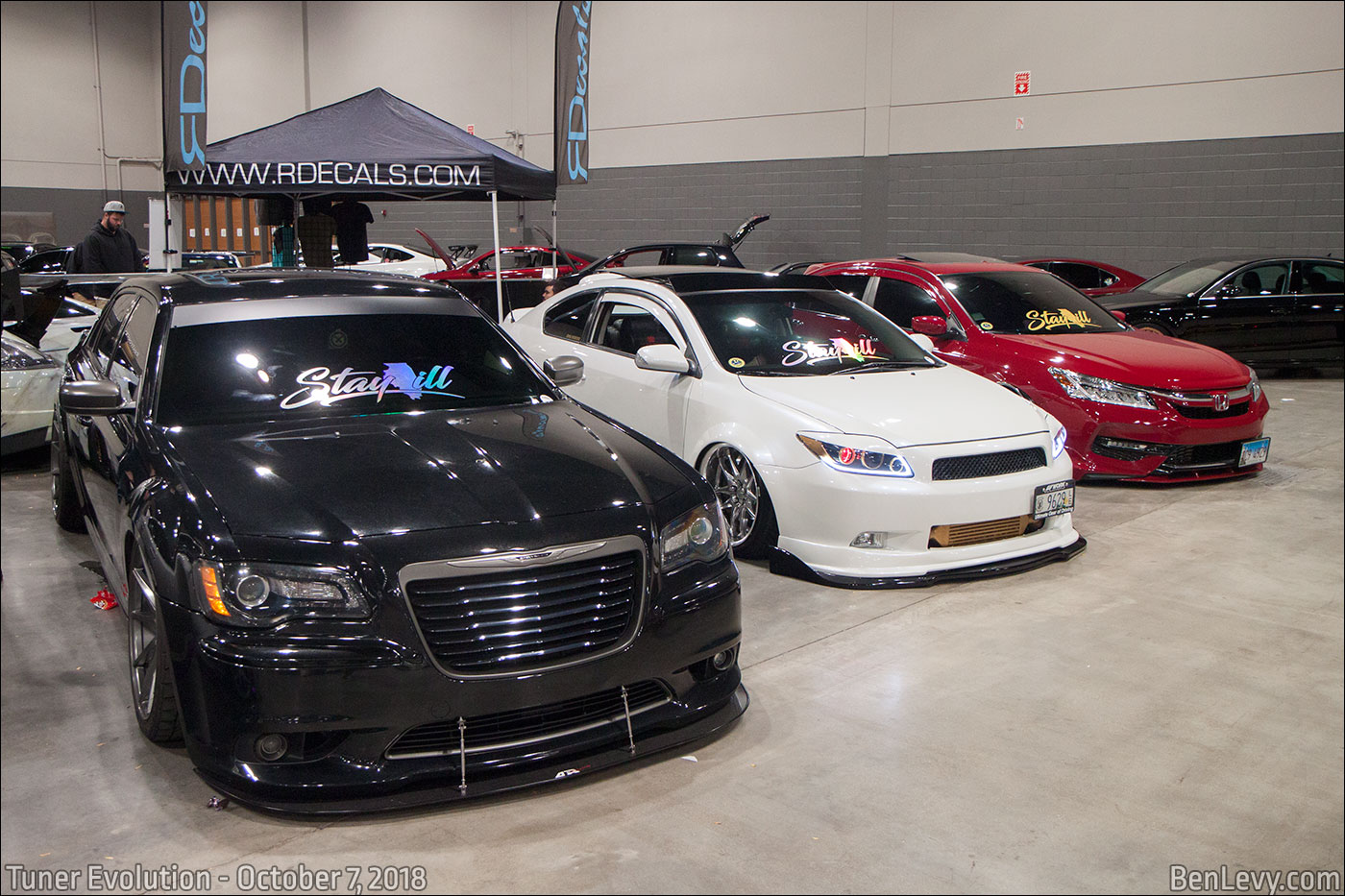 Cars at Tuner Evolution