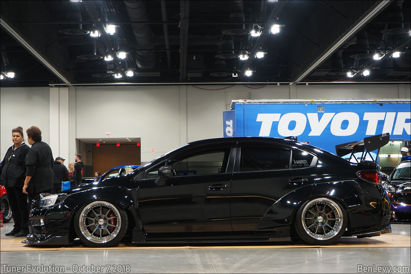 Black Subaru WRX