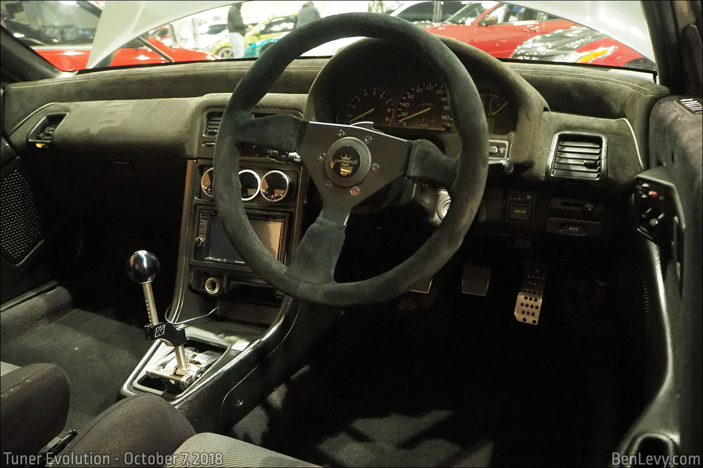 Custom interior in RHD Honda CRX